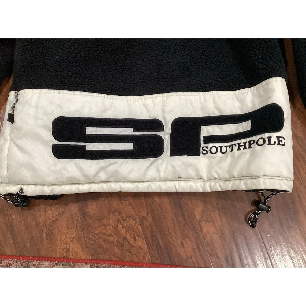 VINTAGE Southpole Jacket Men Puffer Reversible Y2K  Coat Size Large